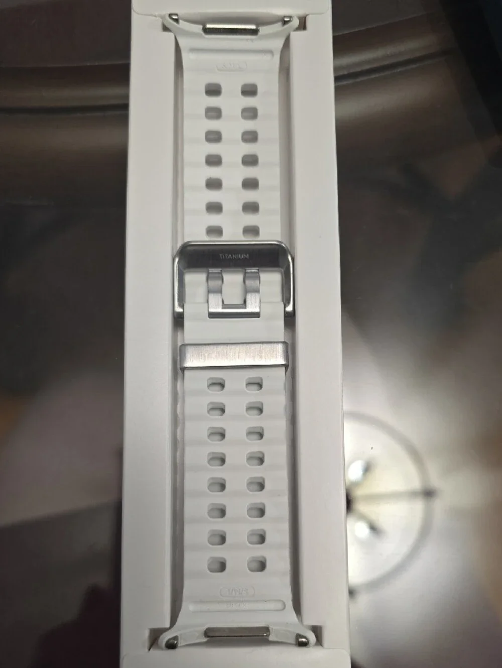 Samsung Galaxy Watch Ultra White Silicone Sport Band Smartwatches